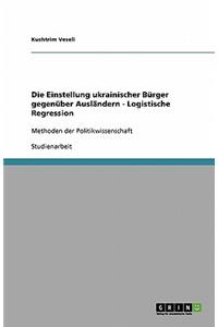 Die Einstellung ukrainischer Bürger gegenüber Ausländern - Logistische Regression