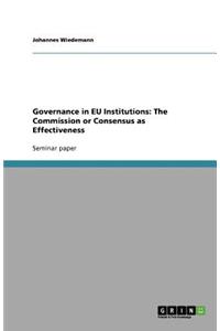 Governance in EU Institutions