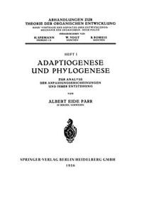 Adaptiogenese Und Phylogenese