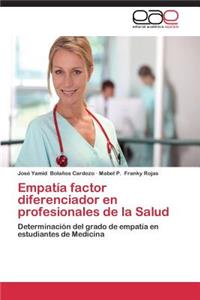 Empatía factor diferenciador en profesionales de la Salud
