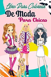 Libro Para Colorear De Moda Para Chicas