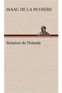 Relation de l'Islande