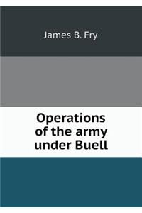 Operations of the Army Under Buell