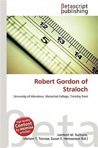 Robert Gordon of Straloch