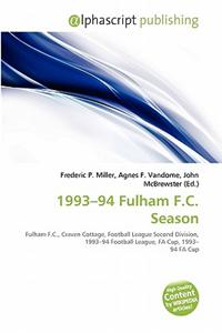 1993-94 Fulham F.C. Season