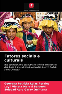 Fatores sociais e culturais