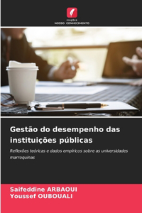 Gestão do desempenho das instituições públicas