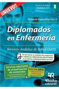 Diplomados En Enfermeria del SAS. Temario Especifico. Volumen 4