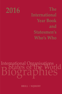 International Year Book and Statesmen's Who's Who 2016
