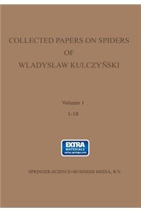 Collected Papers on Spiders of Wladyslaw Kulczy&#324;ski