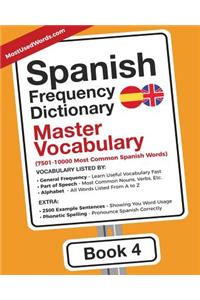 Spanish Frequency Dictionary - Master Vocabulary