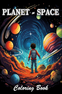 Planet and Space Coloring Book
