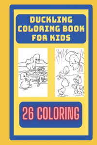 Duckling Coloring Book For Kids