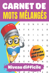 Carnet de Mots mélangés