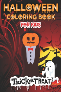 Halloween Coloring Book 30 Pages of Halloween Coloring Fun