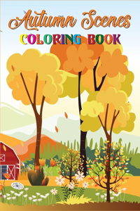 Autumn Scenes Coloring Book