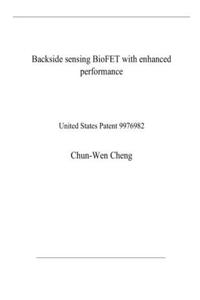 Backside sensing BioFET with enhanced performance