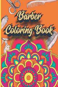 Barber Coloring Book