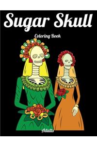 Sugar Skull Coloring Book Adults