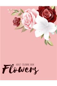 Flowers Coloring Book