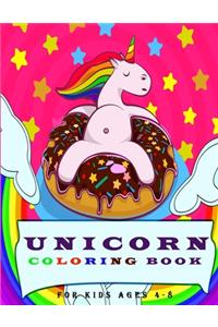 Unicorn Coloring Book for Kids Ages 4-8