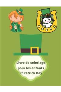 Livre de coloriage pour les enfants St Patrick Day