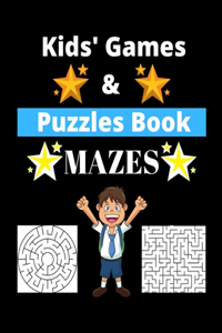 Kids games & puzzle book