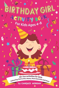 Birthday Girls Activity Book