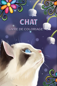 chat livre de coloriage