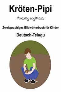 Deutsch-Telugu Kröten-Pipi / గోదురుకప్ప ఉచ్చ పోయడం Zweisprachiges Bildwörterbuch für Kinder