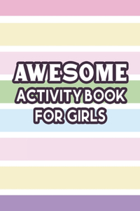 Awesome Activity Book For Girls