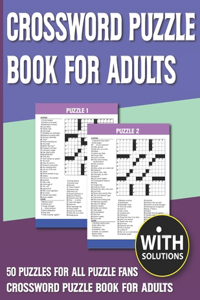 Crossword Puzzle Book For Adults