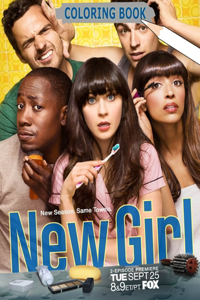 New Girl Coloring Book