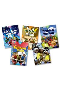 Project X Origins: White Book Band, Oxford Level 10: Working as a Team: Mixed Pack of 5