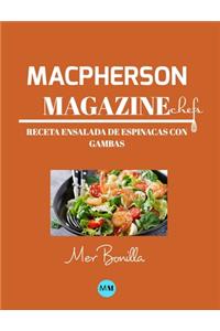 Macpherson Magazine Chef's - Receta Ensalada de espinacas con gambas