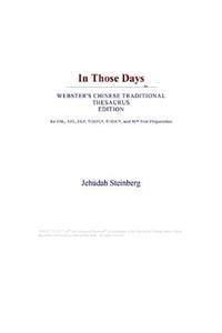 In Those Days (Webster's Chinese Traditional Thesaurus Edition)