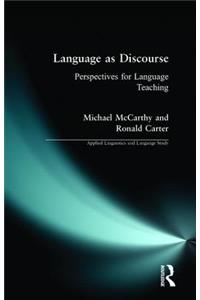 Language as Discourse