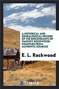 A HISTORICAL AND GENEALOGICAL RECORD OF