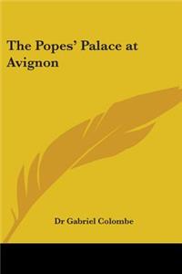 The Popes' Palace at Avignon (1928)