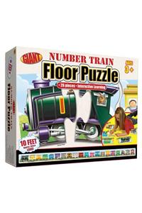 Number Train Floor Puzzle