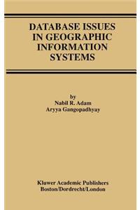 Database Issues in Geographic Information Systems