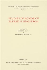 Studies in Honor of Alfred G. Engstrom