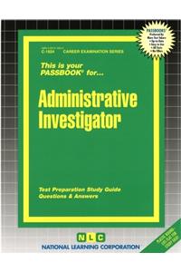 Administrative Investigator