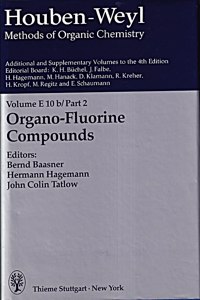 Houben-Weyl Methods of Organic Chemistry