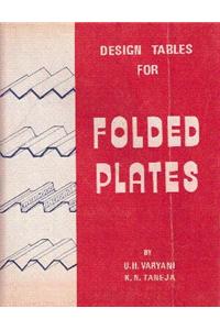 Design Tables For Folded Plates