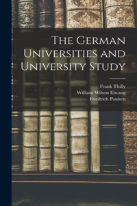 German Universities and University Study