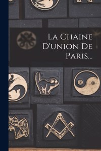 Chaine D'union De Paris...