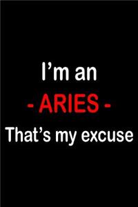 I'm An Aries