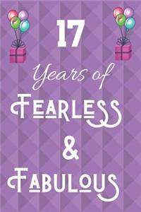 17 Years of Fearless & Fabulous