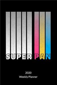 Super Pan. Weekly Planner 2020
